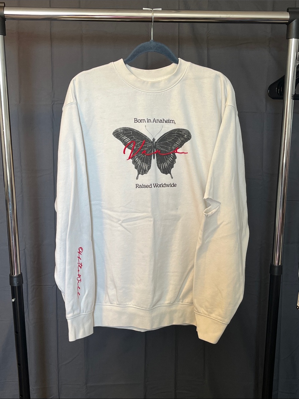 Vans The Born In Anaheim Loose Crew Sweatshirt, Size L